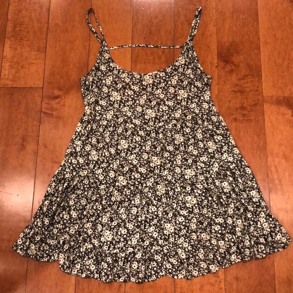Brandy Melville Flower Dress w/ Low Back